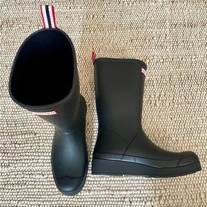 HUNTER Women’s Play Tall Rain Boots Size US 9 New W/O Box